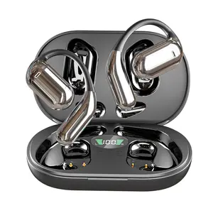 New Design AI smart voice Bluetooth headset ear-hook non-bone conduction open non-in-ear wireless headset