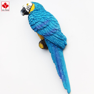 Magnete creativo spagna dominicano Macaw magneti da frigo per la decorazione della casa