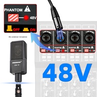 Mélangeur 6 canaux USB pour effets DSP320, égalisation et enregistrement sur ordinateur, idéal pour les conférences et les réunions - Modèle AM-UM6