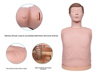 Mannequin de formation RCR sans fil pour tout le corps avec logiciel d'ordinateur portable de 8 pouces inclus Produit de science médicale