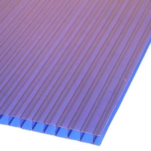 Moderna X-Structure Honeycomb 2-Wall 4-Wall <span class=keywords><strong>Policarbonato</strong></span> Multiwall Sheet para Hotel Invernadero Agrícola PC Invernadero Cubierta - Product Image 3
