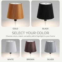 Lampe de table sans fil pour bouteilles de vin, idéale pour les bars, avec contrôle tactile de 3 couleurs et gradation progressive, lampe de nuit.