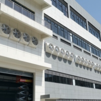 Nouveau ventilateur d'extraction industriel électrique mural de haute qualité, extracteur d'air chaud et de poussière en PRV, à courant alternatif et à haut débit d'air