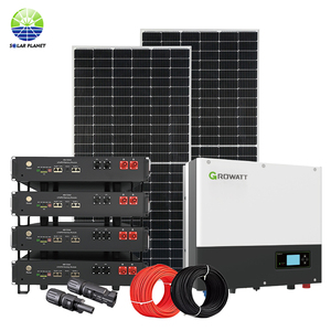 One Stop Hybrid Off-Grid Solar Storage <strong>System</strong> 5Kw 7Kw 8Kw 10Kw <strong>Battery</strong> Kit MPPT Controller Lithium Ion Efficient Solution - Product Image 1