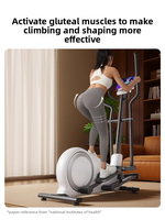 Équipement de sport et de fitness pour la famille, appareil elliptique de réduction de graisse, machine elliptique pas chère