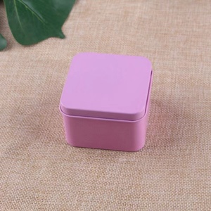 Hộp Thiếc Kim Loại Hình Vuông Cấp Thực Phẩm Hộp Thiếc Kẹo Bánh Quy Trà Vuông Có Nắp Đậy - Product Image 5