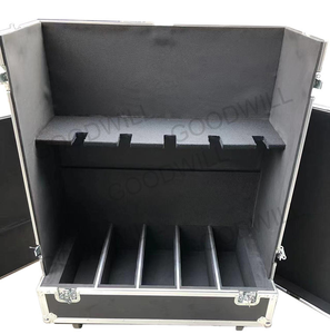 Étui de vol personnalisé de bonne volonté pour étui de guitare d'instrument de musique avec mousse et roue - Product Image 2