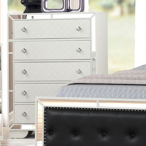 Juego de Muebles para Dormitorio: Cama Tapizada, Cómoda y Mesita de Noche - Product Image 3