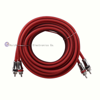 Câble de Signal Audio Ofc de haute qualité amplificateur de câble Rca Audio de voiture de haute qualité connecteur Rca câble Rca 3M pour voiture