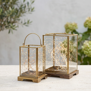 Wholesale Brass Antique Metal Framed Glass <b>Hurricane</b> Candle Holders for Wedding Events Decoration - Product Image 4