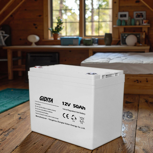 Gidita điện chu kỳ sâu Gel năng lượng mặt trời 12V 50Ah Pin axít chì mô hình GSO06-CNJ-50 - Product Image 5