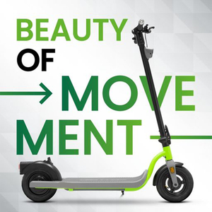 Almacén DE LA UE <span class=keywords><strong>Black</strong></span> <span class=keywords><strong>Friday</strong></span> Scooter eléctrico para adultos Rueda de aire de 10 pulgadas 36V 350W E-scooter eléctrico de doble freno para niños y adultos - Product Image 5