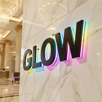 Enseigne Métallique Personnalisée ZL avec Étanchéité IP65 pour Publicité Extérieure, Magasins de Tabac ou Hôpitaux, Enseigne Commerciale 3D LED Acrylique CE RoHS