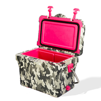 Glacière de Camping, glacière de Camping, glacière de glace isolée sous vide, glacière de canette avec ouvre-bière, 20QT 25QT 35QT 40QT