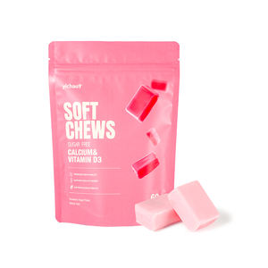 Integratore Alimentare Masticabile al Calcio con Vitamina <span class=keywords><strong>D3</strong></span>, Caramelle Morbide per la Salute delle Ossa, Supporto Energetico per Sportivi - Product Image 1