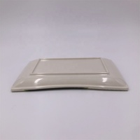 Plaques rectangulaires en plastique mélamine avec motifs traditionnels chinois disponibles en différentes tailles écologiques