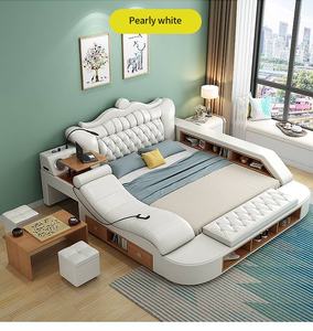 <span class=keywords><strong>Cama</strong></span> Multifuncional <span class=keywords><strong>Continental</strong></span>, Moderna y Minimalista, <span class=keywords><strong>Cama</strong></span> Tapizada Estilo Tatami, Muebles de Dormitorio, Camas Inteligentes - Product Image 6