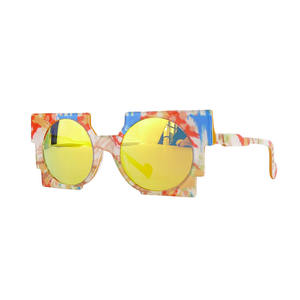 Ацетатные солнцезащитные очки, Забавный дизайн, детские очки, оптовая продажа, производитель wenzhou для юниоров - Product Image 5