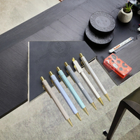 Stylo bille élégant en métal hexagonal personnalisé pour cadeaux promotionnels et cadeaux de bienvenue - Options or rose et or