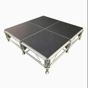 Scène portable en aluminium ESI pour cabines photo et cérémonies, étui de transport inclus - Product Image 1