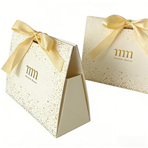 Scatola regalo professionale in carta di alta qualità, realizzata in cartone pregiato, stampa logo personalizzata accettata per artigiani e boutique. - Product Image 6