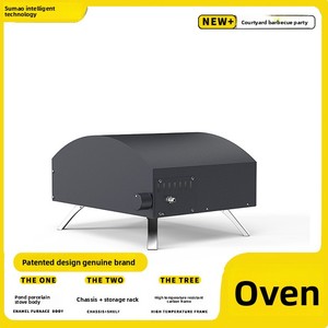 Portatile <span class=keywords><strong>Rotante</strong></span> Forno per <span class=keywords><strong>Pizza</strong></span> con Pellet di Legno di Pietra per la <span class=keywords><strong>Pizza</strong></span> per Esterno transfrontaliero barbecue grill Design pieghevole - Product Image 2