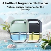 Diffuseur de parfum miniature en plastique pour grille d'aération de voiture, éliminateur d'odeurs, parfum doux non irritant, décoration raffinée