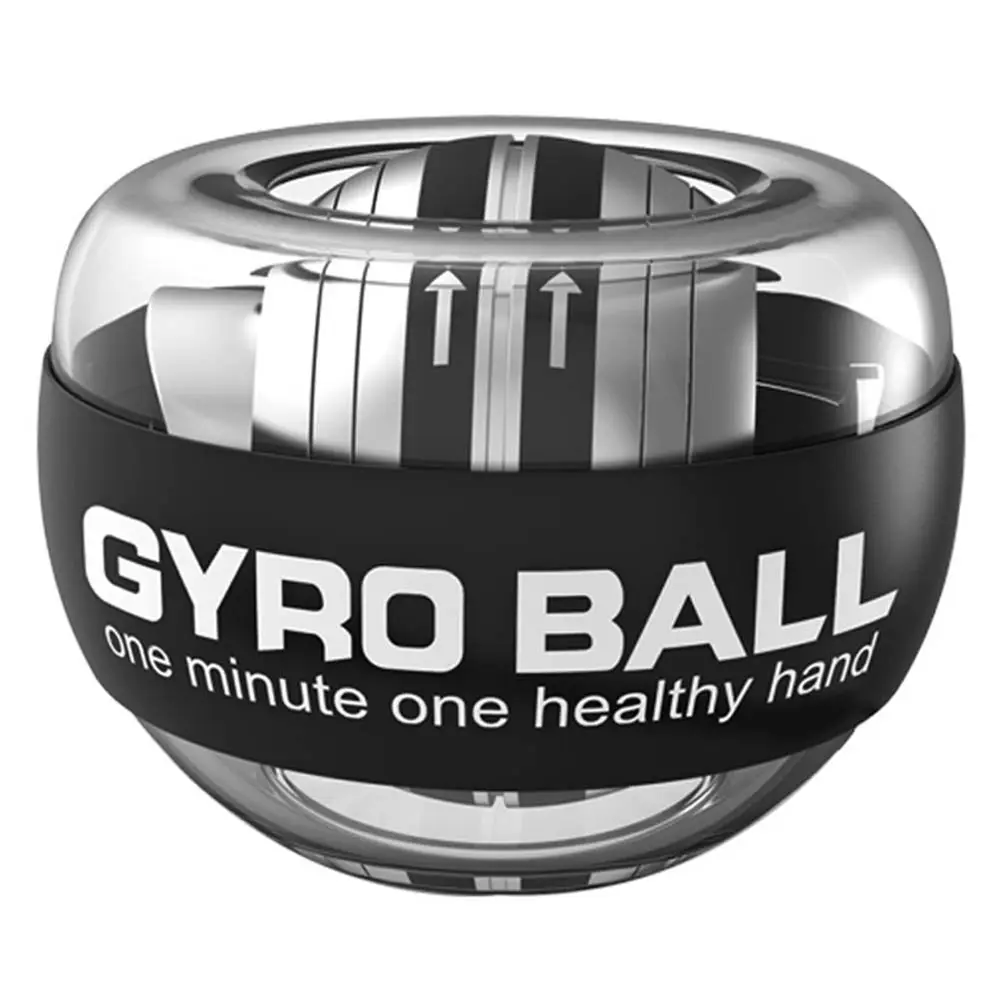 LED Gyroscopic Powerball Autostart Range Gyro Power Wrist Ball With Counter Arm Hand Muscle Force Trainer Fitness Equipment