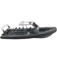 Patrouille allemande 28.7ft RIB 860 Aluminium Double coque rigide Gonflable Hypalon/PVC Bateau