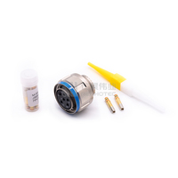 Connecteur circulaire à 6 broches de type militaire D38999/26FE06SN, série D38999 III