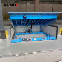 Niveleur de quai à cylindre inversé, avec système de rebondissement, tige de support hydraulique pour l'entretien de la baie de quai
