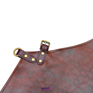 Tablier Vintage pour coiffeur en PU, nouveau Design <span class=keywords><strong>de</strong></span> qualité supérieure, idéal pour le travail, châle, barbier, livraison gratuite, <span class=keywords><strong>2022</strong></span> - Product Image 5