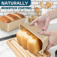 Ensemble de moules à gâteau en acier au carbone antiadhésif empilables, réutilisables, durables, écologiques, compatibles lave-vaisselle, ensemble de 6 pièces pour la cuisson au four