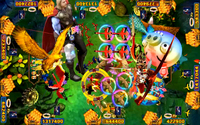 QIQU Software para Máquina de Juego de Pesca Arcade con Opciones de Dificultad, Peacock Kingdom Plus, Kit de Tablero de Juego de Pesca Completo en Chino