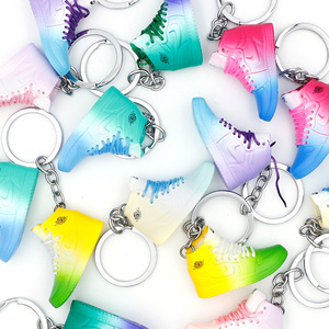 Boîte mystère lumineuse pour diffusion en direct, très populaire sur internet, pour la décoration de porte-clés et de bijoux, mini-sneaker créatif - Product Image 3