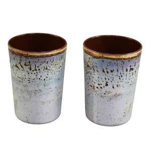 <span class=keywords><strong>Tasse</strong></span> <span class=keywords><strong>en</strong></span> mélamine aux tons terreux inspirés de la nature 350 ml <span class=keywords><strong>Tasse</strong></span> réutilisable avec logo personnalisé - Product Image 6