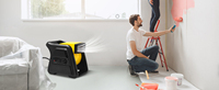 Sèche-tapis multifonctionnel à 3 vitesses avec 300 [unités de puissance/performances] °   Tête pivotante et conception empilable pour le séchage des sols