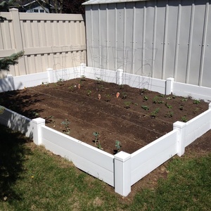 <span class=keywords><strong>Maceta</strong></span> de PVC personalizable para exteriores, 2 pies, madera tratada a alta presión <span class=keywords><strong>natural</strong></span>, bajo mantenimiento, alta seguridad para patios de jardineras - Product Image 1