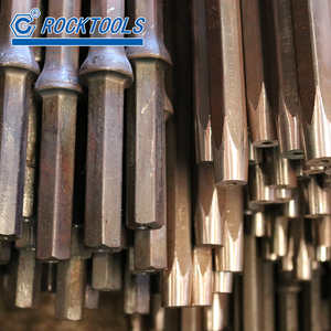 7 °   Tige de forage conique H22 entièrement cémentée pour l'exploitation minière, outil pour trous de dynamitage de petit diamètre et forage d'ancrage - Product Image 5