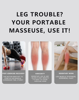Massage des bras à compression d'air pour le mollet enveloppes Circulation sanguine Jambe Relax Masseur Essentiel pour la relaxation Confort Massage Premium