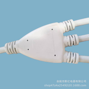 สายไฟ C19 3 ช่องเสียบ ปลั๊ก IEC ตัวเมีย 16 แอมป์ สาย PVC แบบ SJTOW สายต่อพ่วง - Product Image 3