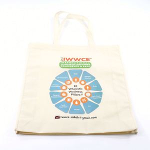 Bolsa de Compras Ecológica, Resistente, de Gran Capacidad, en Oferta, con Impresión de Logotipo Personalizado, Bolsa de Algodón - Product Image 2