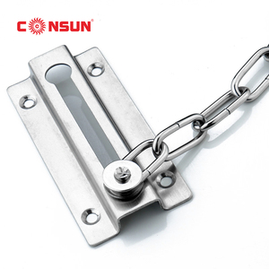 Nhà Máy Cung Cấp Chất Lượng Cao Cửa Thép Không Gỉ An Ninh Khóa Cửa Chuỗi Cửa An Toàn Khóa Chuỗi - Product Image 2