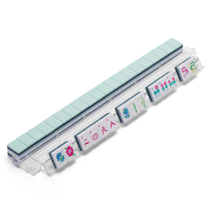 Juego de Fichas de Mahjong Americano Moderno y Ecológico Personalizado, 160 Fichas, Tablero de Acrílico Blanco y Verde de Cuatro Capas, Juego de <span class=keywords><strong>Casino</strong></span> 8 - Product Image 2
