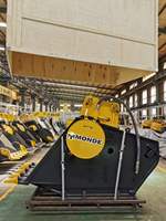 Bucket Crusher Batu Beton MONDE Harga Pabrik 18-30 Ton, Bucket Penghancur Daur Ulang Konstruksi untuk Excavator