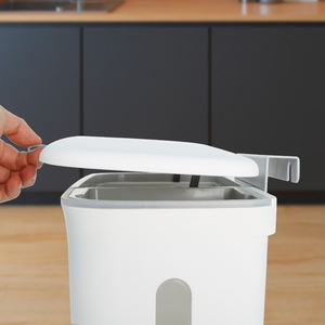 2024 nouveauté <span class=keywords><strong>bac</strong></span> à compost de cuisine pour comptoir ou <span class=keywords><strong>sous</strong></span> évier, petite <span class=keywords><strong>poubelle</strong></span> suspendue seau à compost intérieur montable - Product Image 3