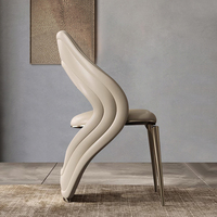 Chaise de salle à manger ronde moderne, fabrication dorée, ensemble de salle à manger blanc pour intérieur, mobilier de restaurant