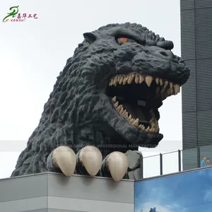 定制公共秀大型写实Godzilla雕像模拟动物Godzilla模型怪物王