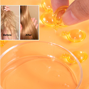 Fabricant Capsule de sérum d'huile capillaire hydratante nourrissante à la vitamine E <span class=keywords><strong>pour</strong></span> la brillance Capsules de croissance de <span class=keywords><strong>cheveux</strong></span> Boitin de marque privée personnalisées OEM - Product Image 2