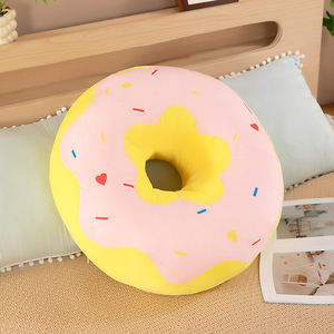Cute Hot Selling Product Plush Toy Doughnut PP Cotton Stress Relief Home Decoration Customizable Festival Gifts for Kids Holiday - Product Image 2